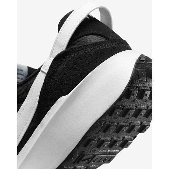 Nike Men's Waffle Debut Sneakers - Black/White 8 - Picture 9 of 10